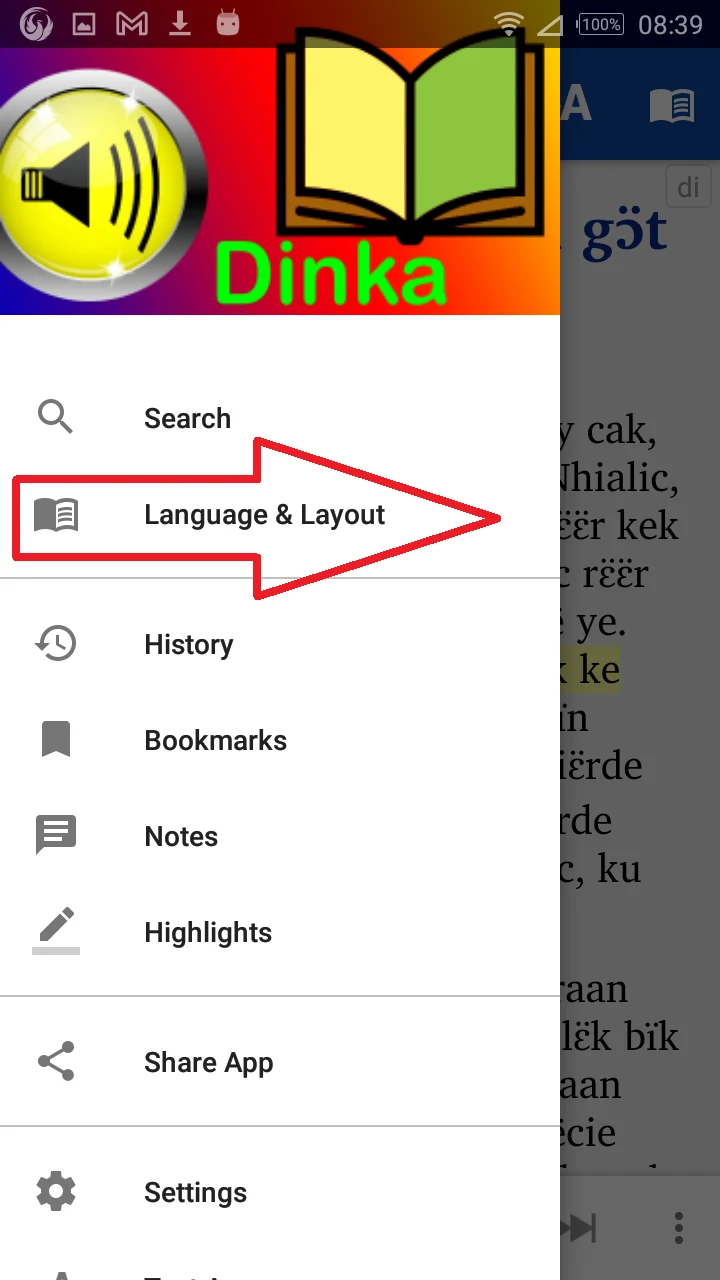 Dinka SW with English screenshot