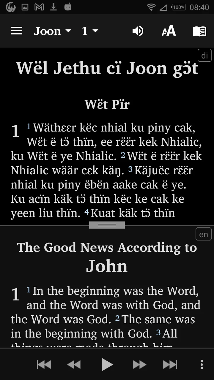 Dinka SW with English screenshot